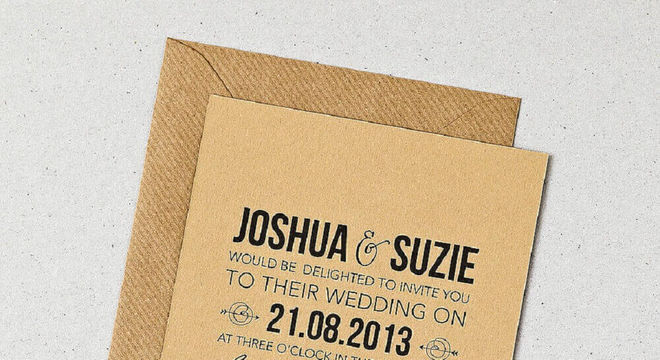 convite de casamento simples e barato 