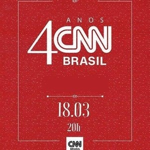 CNN Brasil está distribuindo convites para seu aniversário