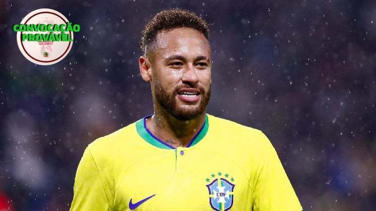 CONVOCAÇÃO PROVÁVEL - Neymar (Paris Saint-Germain) - O grande craque desta geração, além de atravessar uma ótima fase, está com tudo encaminhado para ir para sua terceira Copa do Mundo.