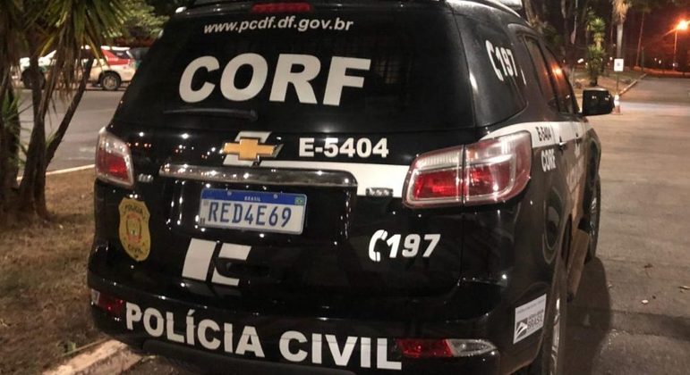 Veículo da Coordenação de Repressão aos Crimes contra o Consumidor, da Polícia Civil do DF