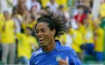 Ronaldinho Gaúcho (Atacante)Camisa: 11Idade: 22 anosClube: Paris Saint-Germain-FRA