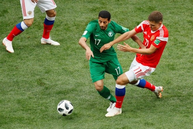 Rússia goleia Arábia Saudita no primeiro jogo da Copa do Mundo 2018 -  Jornal Grande Bahia (JGB)