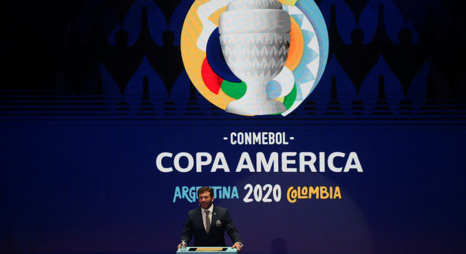 Argentina e Colômbia seriam as sedes da Copa América