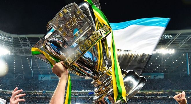 A taÃ§a da Copa do Brasil