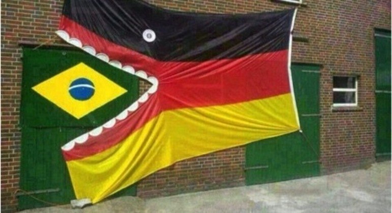 Ironia terrível na Web, depois dos 7 X 1 do MIneirão, em 2014