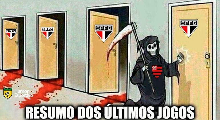 Os melhores memes e zoeiras de São Paulo x Flamengo