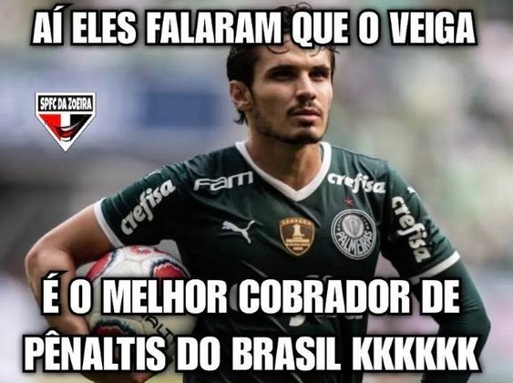 Copa do Brasil: São Paulo se classifica nos pênaltis, e zoeiras com Palmeiras e Raphael Veiga bombam nas redes sociais