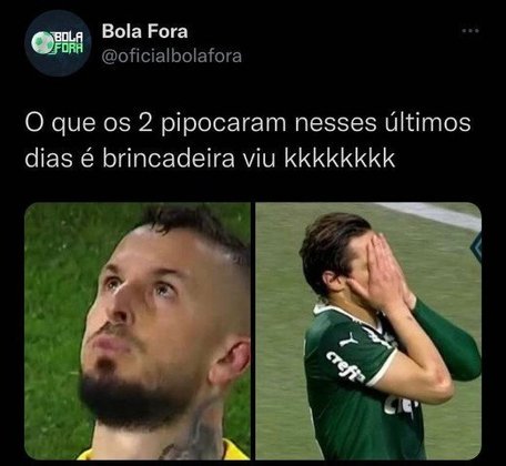 Copa do Brasil: São Paulo se classifica nos pênaltis, e zoeiras com Palmeiras e Raphael Veiga bombam nas redes sociais