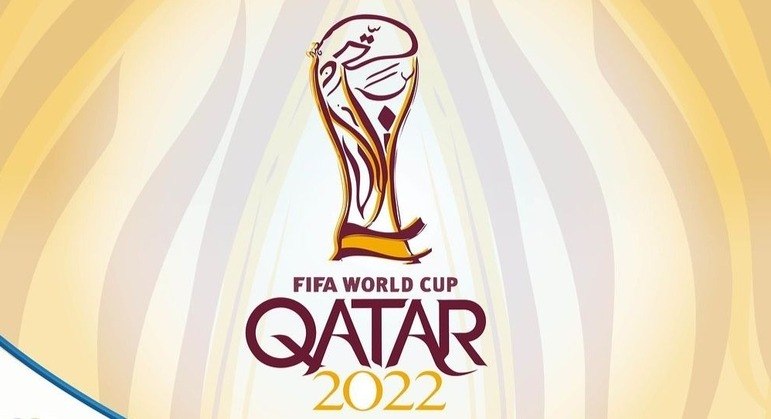 Um dos logotipos da Copa do Catar