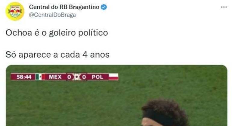 Simplesmente Ochoa: veja os memes de México x Polônia, Copa do Mundo