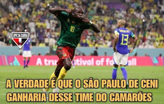 Copa do Mundo: os melhores memes da derrota do Brasil para Camarões.