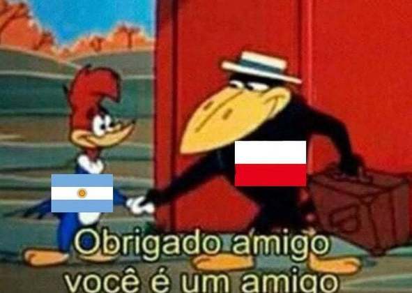 Copa do Mundo - Os melhores memes da vitória da Argentina sobre a Polônia pela última rodada do Grupo C.