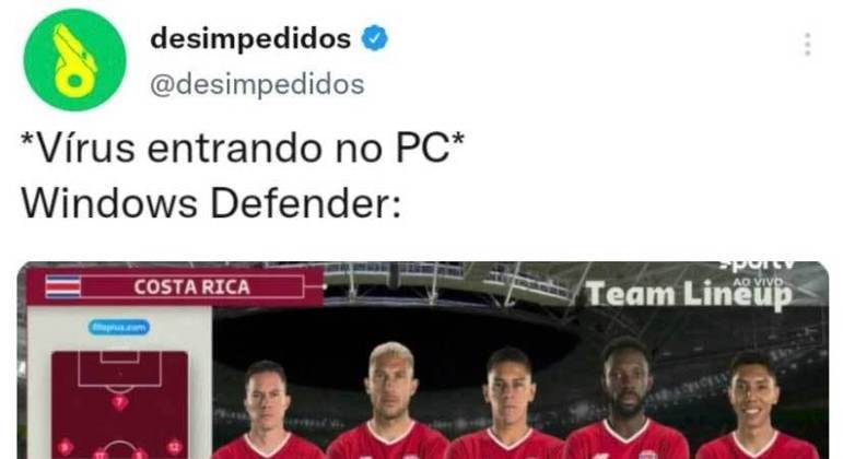 Goleada de 7x0 da Espanha contra a Costa Rica rende enxurrada de memes