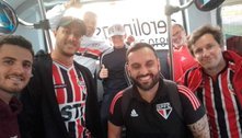 Torcida do São Paulo invade Córdoba para final da Copa Sul-Americana
