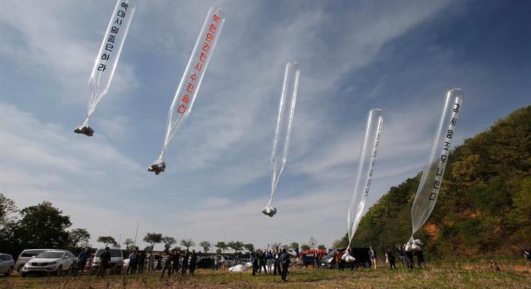 Coreia do Sul proibiu envio de panfletos com informações para a Coreia do Norte
