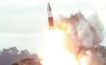 Coreia do Norte dispara dois mísseis balísticos de curto alcance