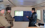 A ação de março marcou a primeira vez que Pyongyang lançou uma arma tão poderosa desde 2017