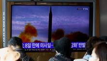 Coreia do Norte lança míssil após ameaça de resposta 'feroz' à aliança entre Coreia do Sul e EUA