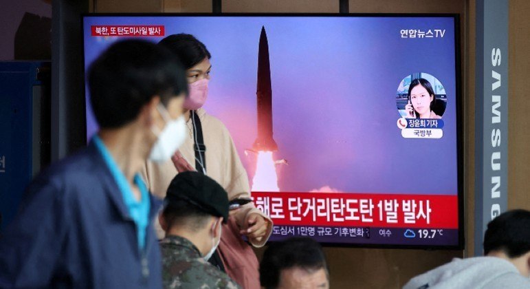 Coreia do Norte realizou número recorde de testes balísticos desde o início de 2022