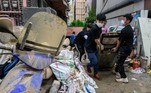 Coreia do Sul enchentes