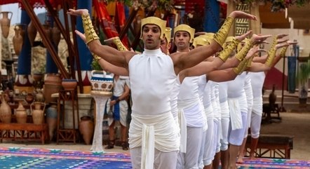 Egito traz uma movimentação diferente na dança