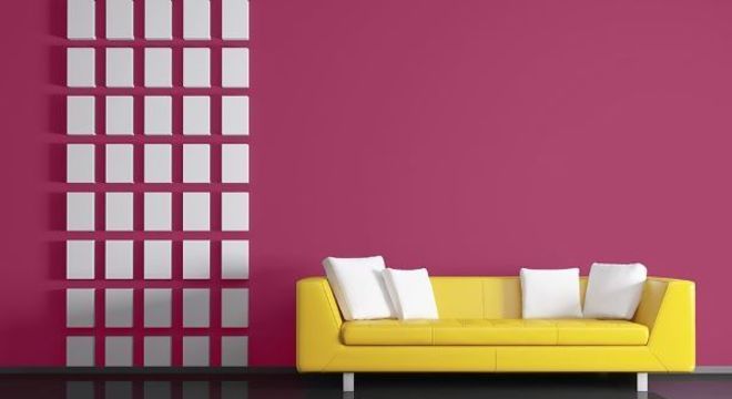 cores alegres com a cor fúcsia