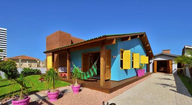 cores de tintas para pintar casa colorida