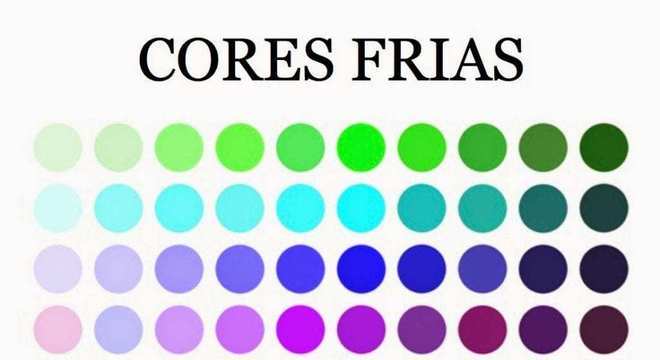 Cores Frias, quais são? Temperatura das cores, classificação e simbologia