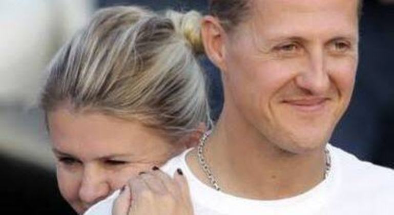 A mulher Corinna e Michael Schumacher 