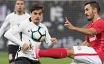 Corinthians 1 (3) x (4) 1 Internacional - terceira fase da Copa do Brasil de 2017 (jogo de volta) - 19 de abril de 2017 (Timão eliminado nos pênaltis após empatar em 1 a 1 em Porto Alegre)