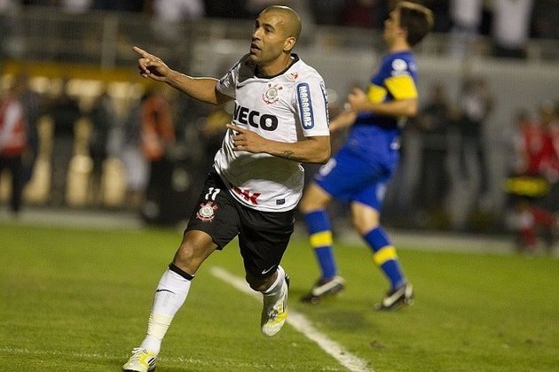 10º lugar - Emerson Sheik (Corinthians) - 2 gols