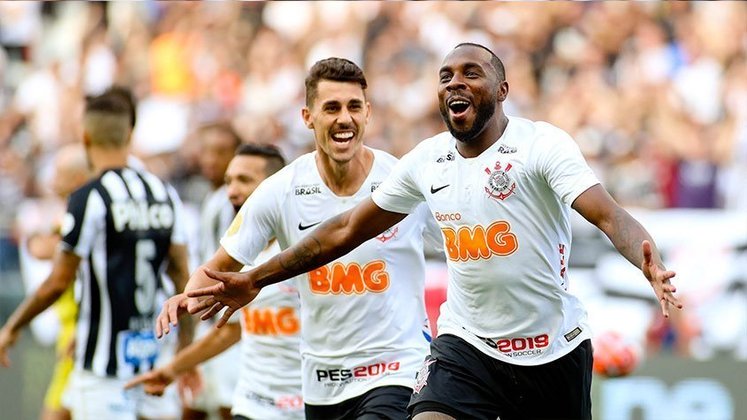 Corinthians 2 x 1 Santos - semifinal do Paulistão de 2019 jogo de ida - 31 de março de 2019 - (Timão se classificou nos pênaltis após perder por 1 a 0)
