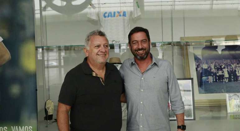 Presidente da Caixa, Carlos Vieira, visitou o presidente Duilio, e o acordo foi firmado