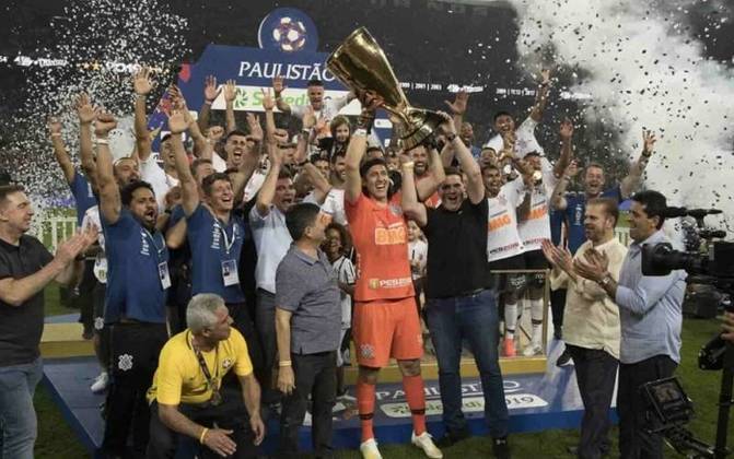 Corinthians —Tricampeão em 2019 contra o São Paulo