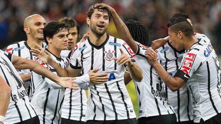 Corinthians 3 x 1 Bragantino - Oitavas de final da Copa do Brasil 2014 (jogo de volta) - 3 de setembro de 2014 (3 a 2 no agregado porque na ida o Braga tinha vencido por 1 a 0)