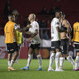 Corinthians só conseguiu três vezes vantagem que lhe dá vaga no torneio (JUAN MABROMATA / AFP - 24.05.2023)