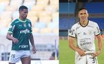 Murilo x BalbuenaVencedor: Murilo (Palmeiras), por 4 a 2Formando a melhor dupla de zaga do país, ao lado de Gómez, o defensor também foi escolhido para integrar a seleção dos arquirrivais