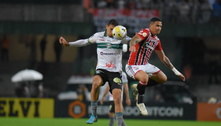 São Paulo sai na frente, mas cede empate ao Coritiba