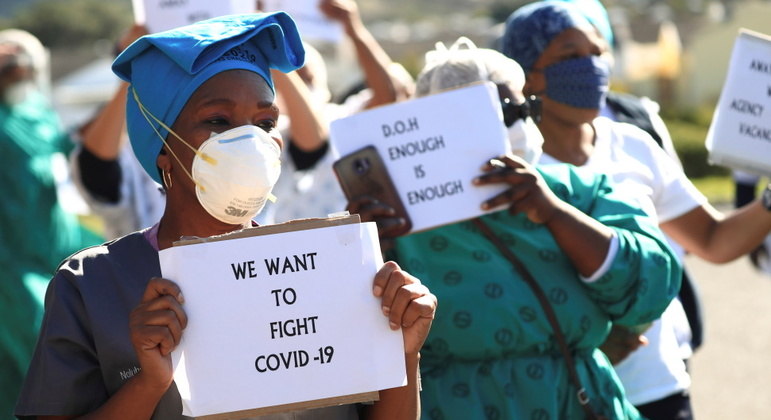 Sul-africanos enfrentam sanções com a descoberta da variante Ômicron