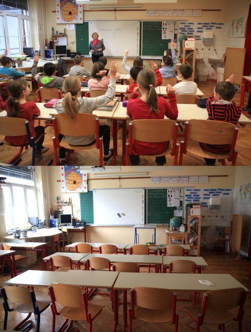 Escolas suspenderam aulas 