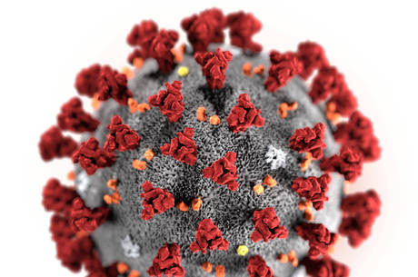 Ilustração do CDC mostra o novo coronavírus (2019-nCoV)