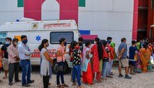 Mais de 4 mil indianos recebem água do mar no lugar de vacinas
