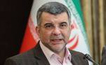 Iraj Harirchi, vice-ministro da saúde do Irã, que foi confirmado com coronavírus