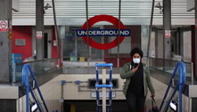 Medo da covid provoca aumento de quedas no metrô de Londres