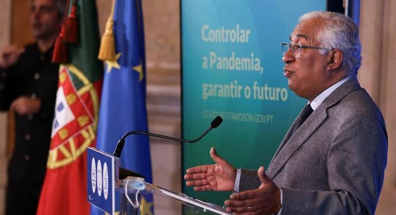 Primeiro-ministro António Costa anuncia medidas para conter a Covid-19 em Portugal
