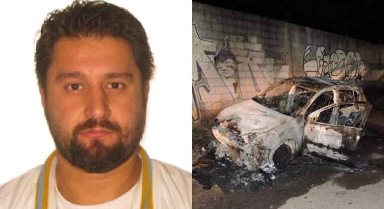 Antonio Maiorano é encontrado no porta-malas de carro incendiado