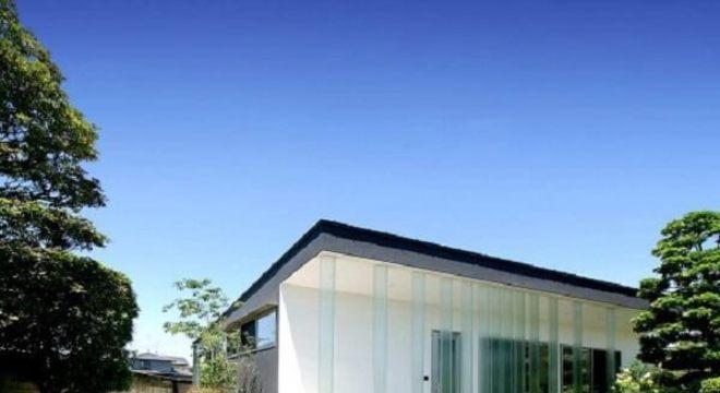 Cortina de vidro japonesa