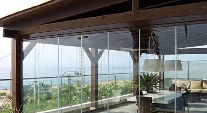 Cortina de vidro para integrar ambientes