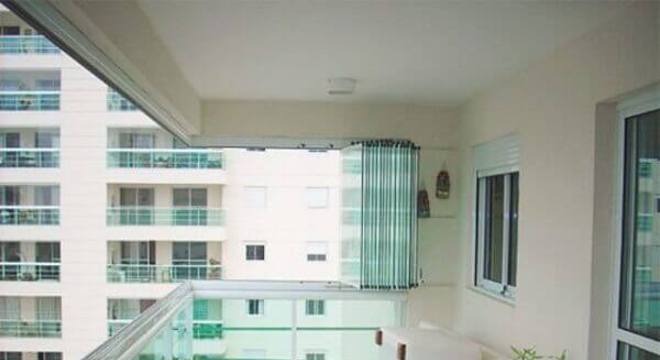 Cortina de vidro para varandas