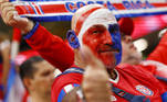Torcedor da Costa Rica mostra confiança para a partida contra a Alemanha